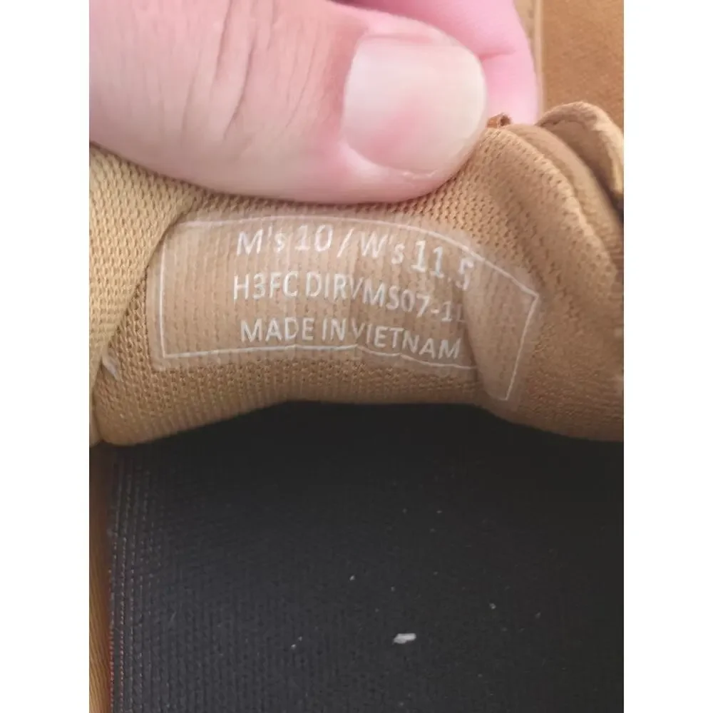 Kizik Irvine Hands Free Canvas Sneakers Maple Sugar Men 10